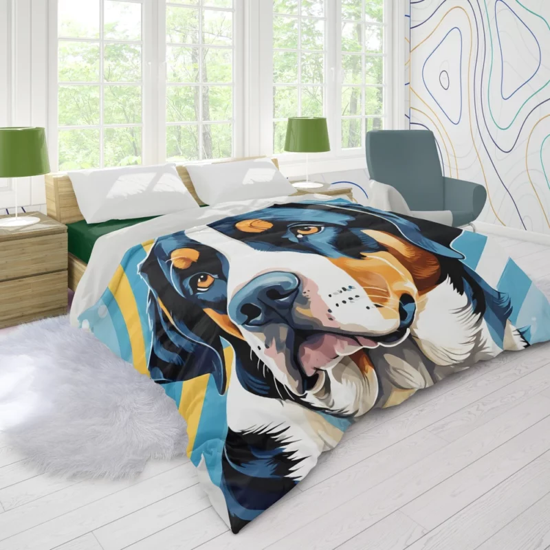 Gifted Swiss Love Mountain Joy Duvet Cover