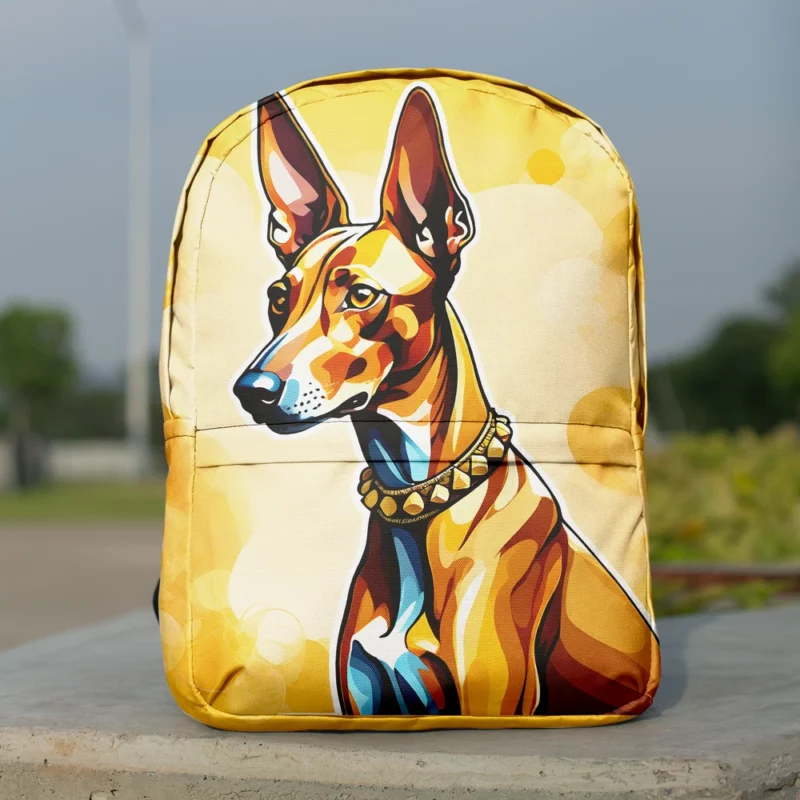 Graceful Guardian Pharaoh Hound Dog Minimalist Backpack