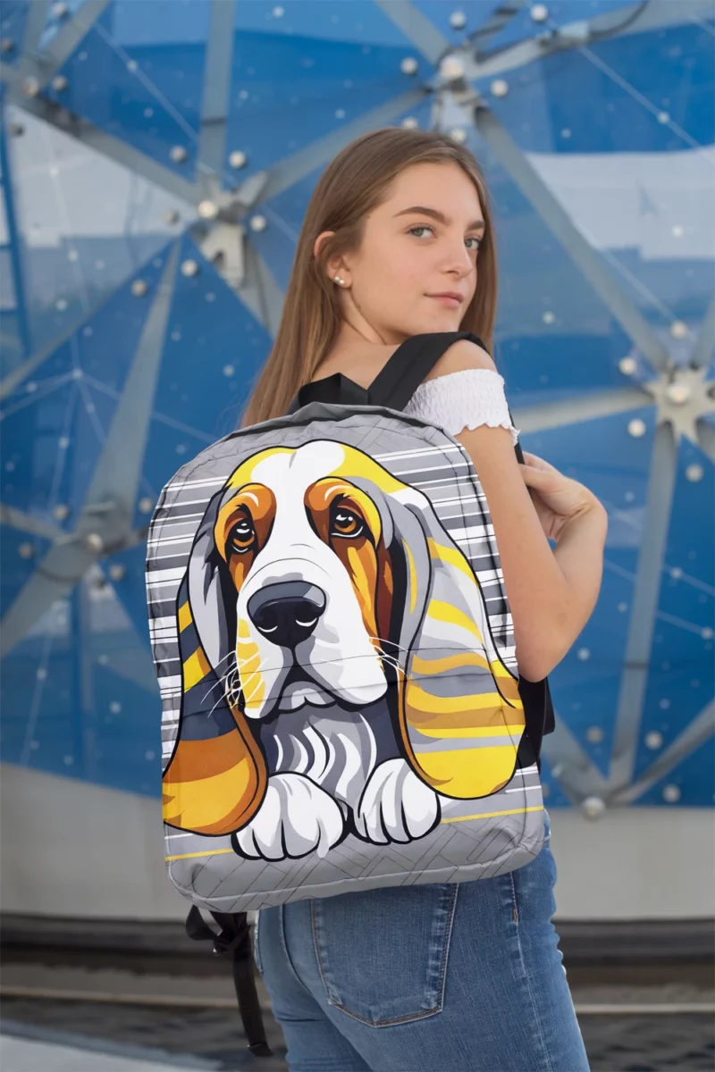 Grand Basset Griffon Vendeen Birthday Surprise Minimalist Backpack 2