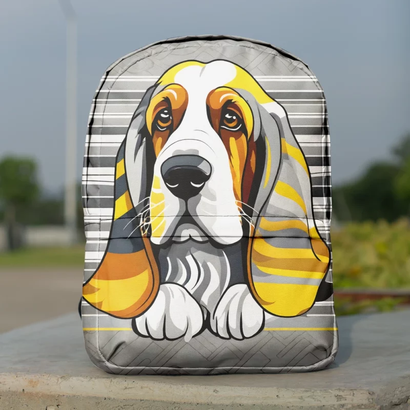 Grand Basset Griffon Vendeen Birthday Surprise Minimalist Backpack