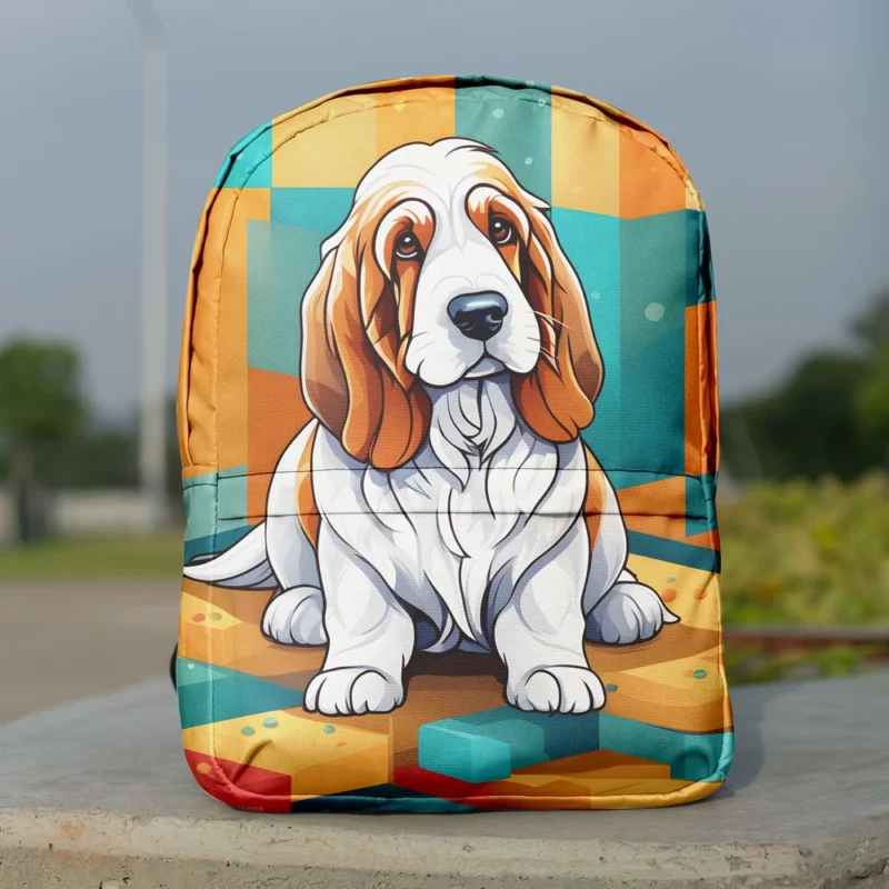 Grand Basset Griffon Vendeen Pup Minimalist Backpack