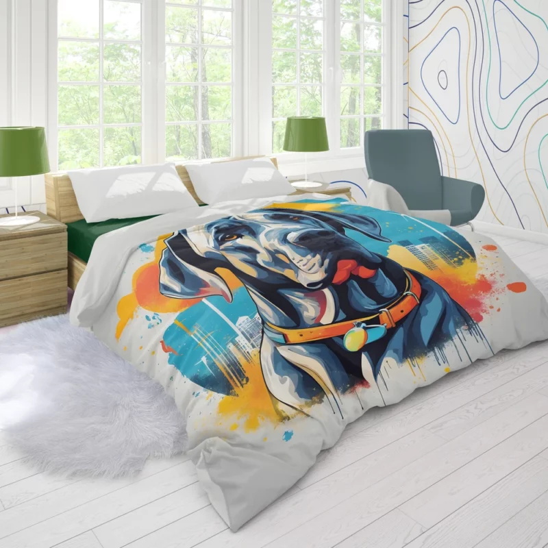 Great Dane Birthday Bond Teen Companion Duvet Cover