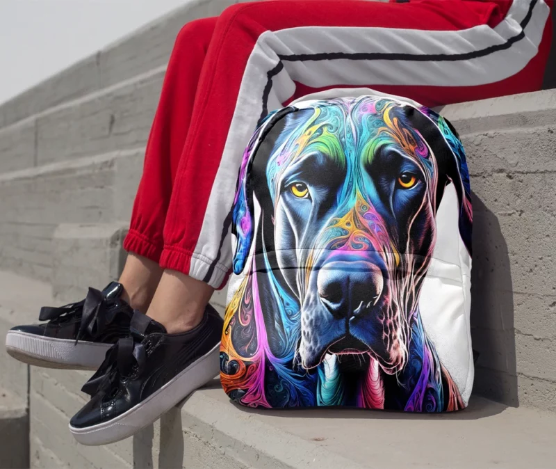 Great Dane Playful Charm Teen Joy Minimalist Backpack 1