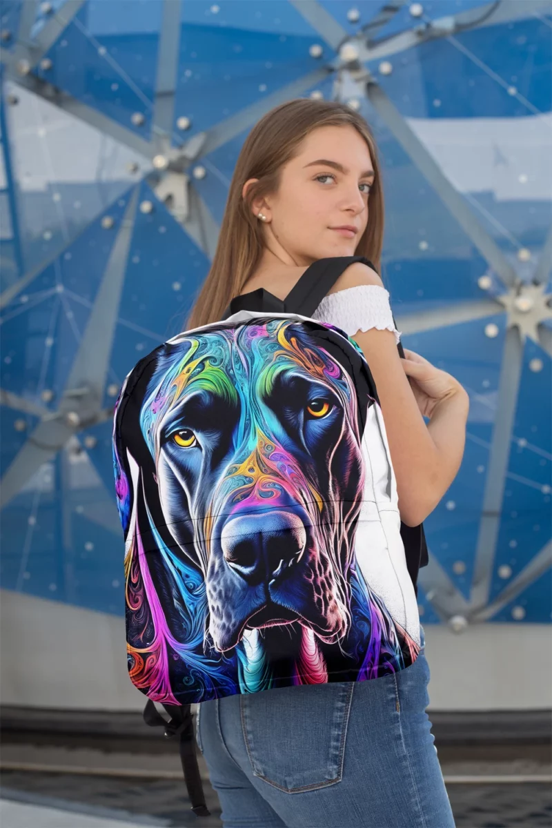 Great Dane Playful Charm Teen Joy Minimalist Backpack 2