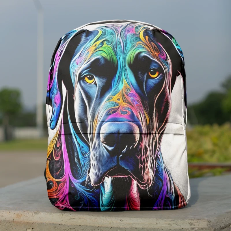 Great Dane Playful Charm Teen Joy Minimalist Backpack