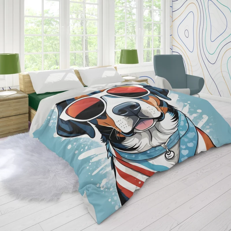 Greater Swiss Mountain Dog Companion Dog Gift Duvet Cover