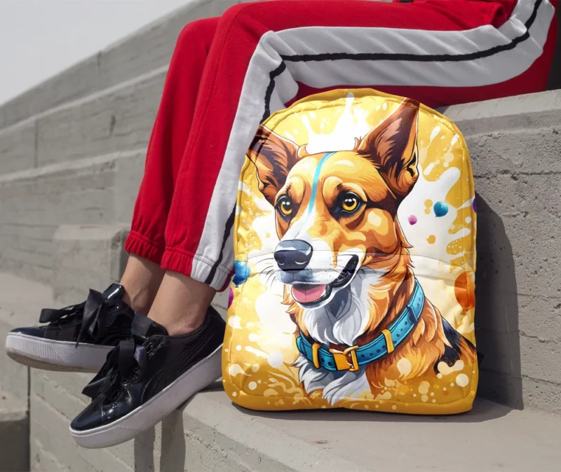 Harrier Majesty Dog Gift Minimalist Backpack 1