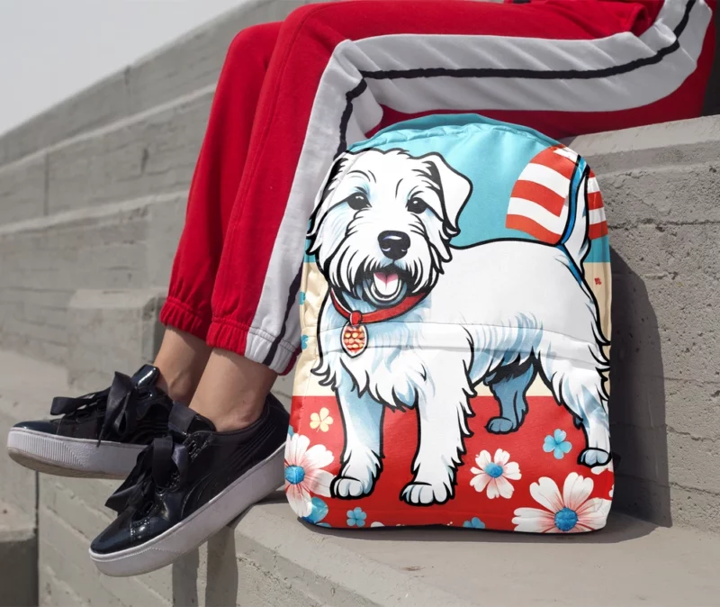 Irish Glen of Imaal Terrier Bond Teen Companion Minimalist Backpack 1