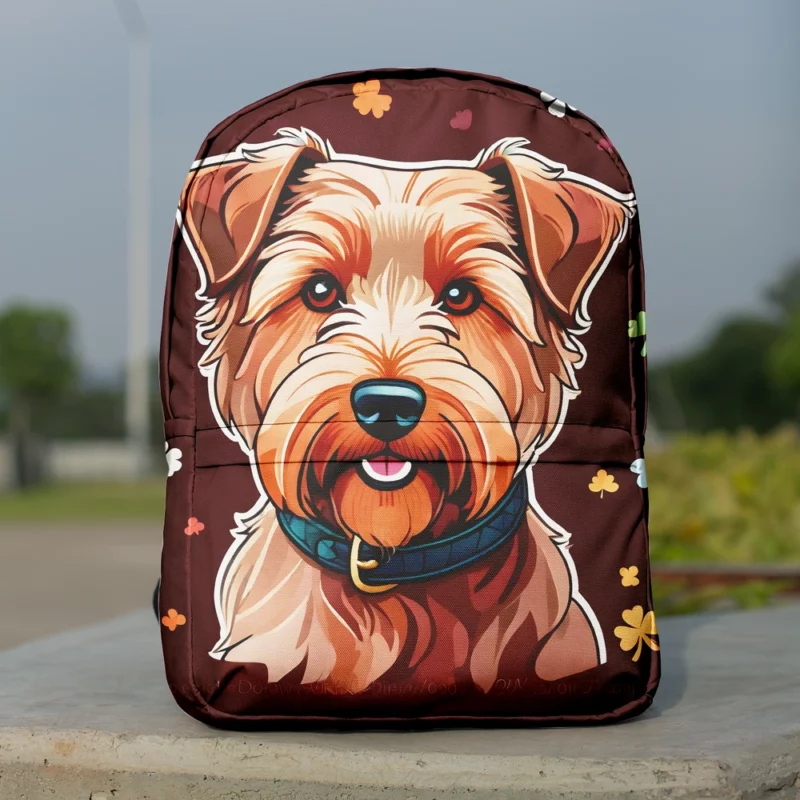 Irish Glen of Imaal Terrier Playful Charm Teen Dog Joy Minimalist Backpack