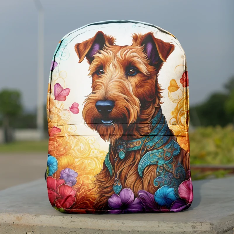 Irish Terrier Surprise Teen Joy Minimalist Backpack