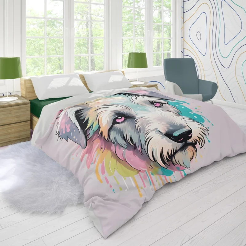 Irish Wolfhound Bond Teen Companion Duvet Cover