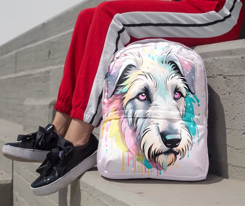 Irish Wolfhound Bond Teen Companion Minimalist Backpack 1