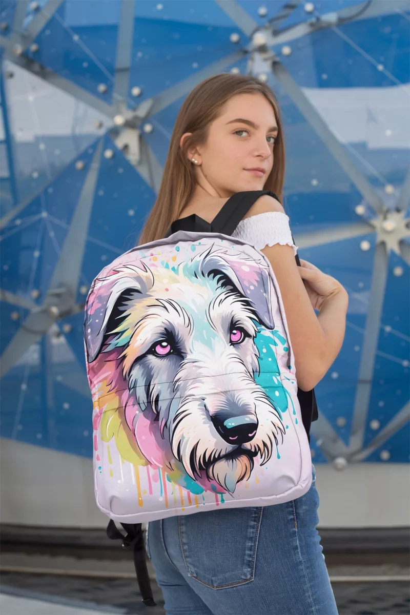 Irish Wolfhound Bond Teen Companion Minimalist Backpack 2