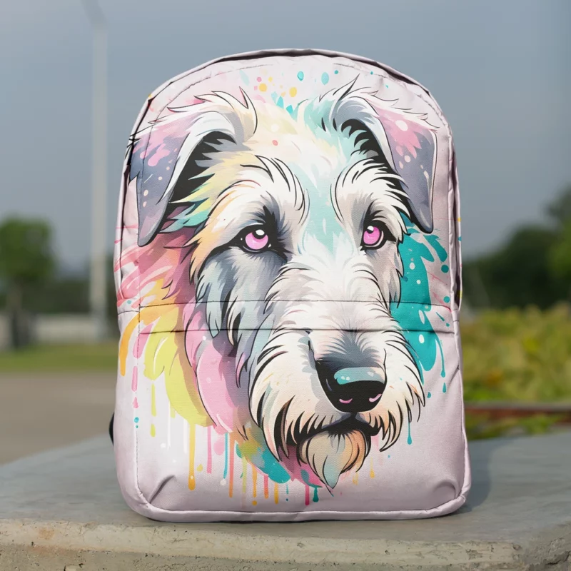 Irish Wolfhound Bond Teen Companion Minimalist Backpack