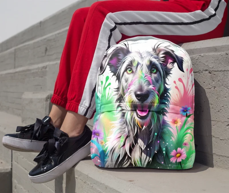 Irish Wolfhound Love Teen Gifted Joy Minimalist Backpack 1