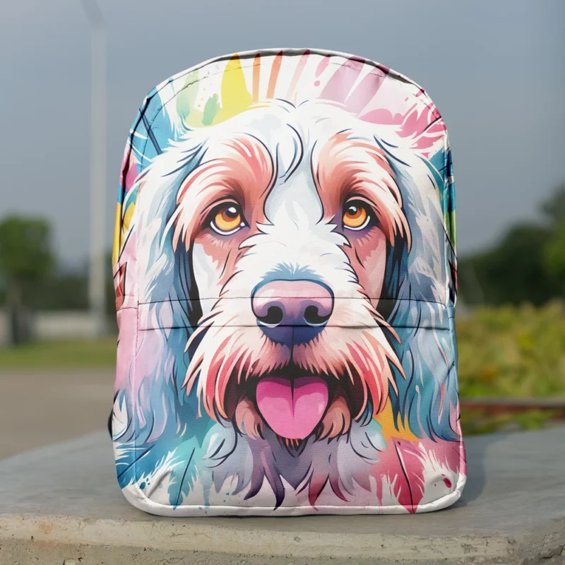 Italiano Majesty Spinone Dog Minimalist Backpack