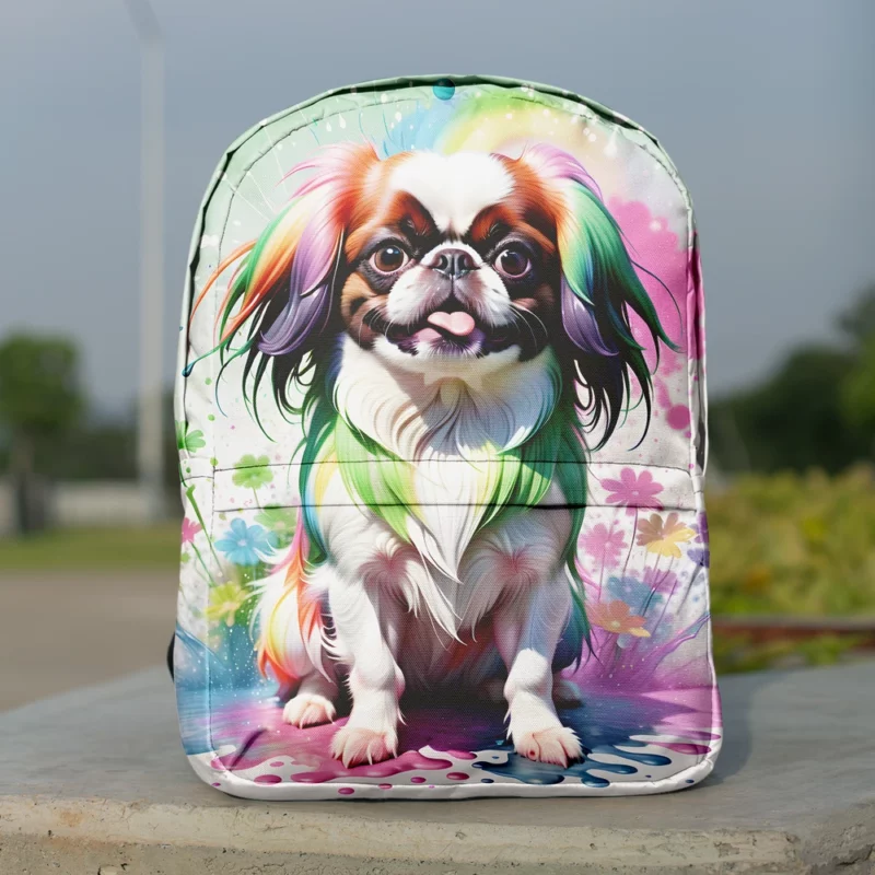 Japanese Chin Love Teen Gifted Joy Minimalist Backpack