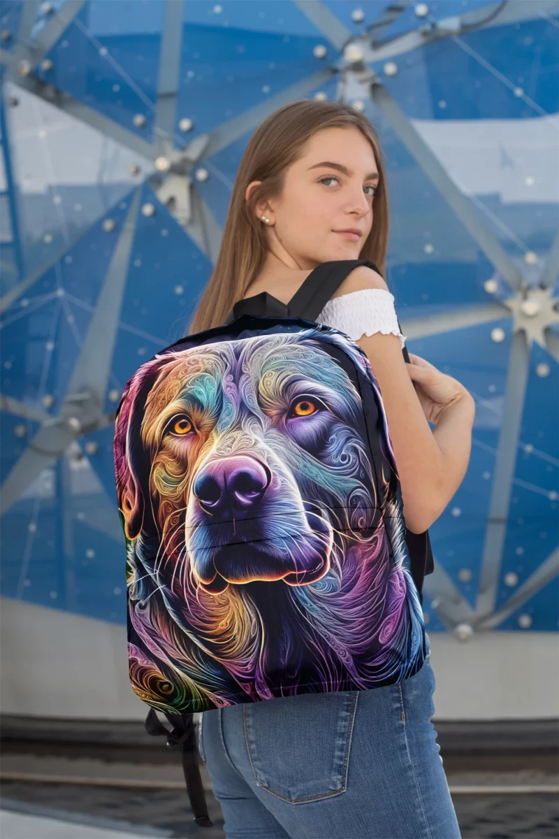 Labrador Retriever Bond Teen Companion Minimalist Backpack 2