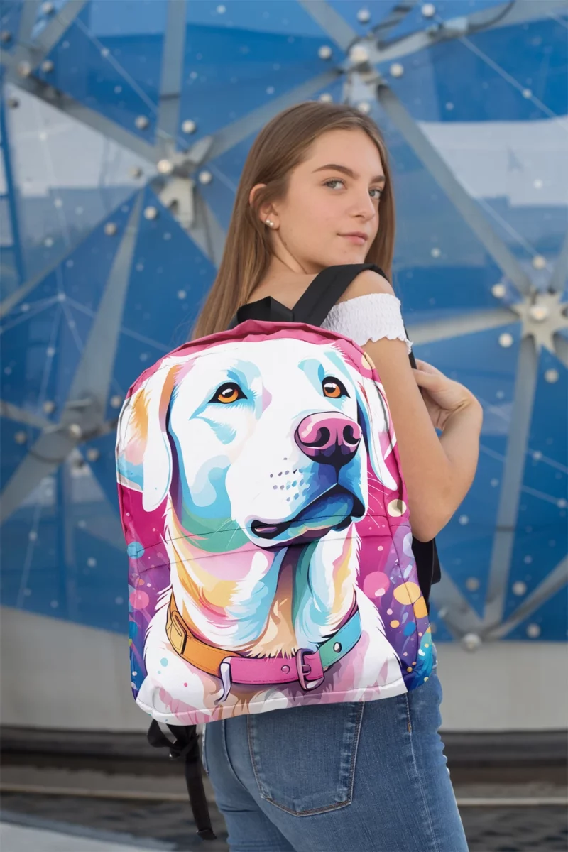 Labrador Retriever Charm Teen Dog Gift Minimalist Backpack 2