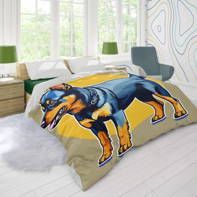 Lancashire Heeler Love Teen Gifted Joy Duvet Cover