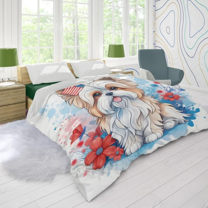 Lowchen Bond Teen Companion Duvet Cover