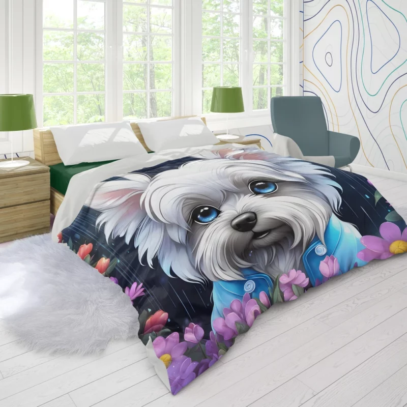 Lowchen Charm Teen Dog Gift Duvet Cover