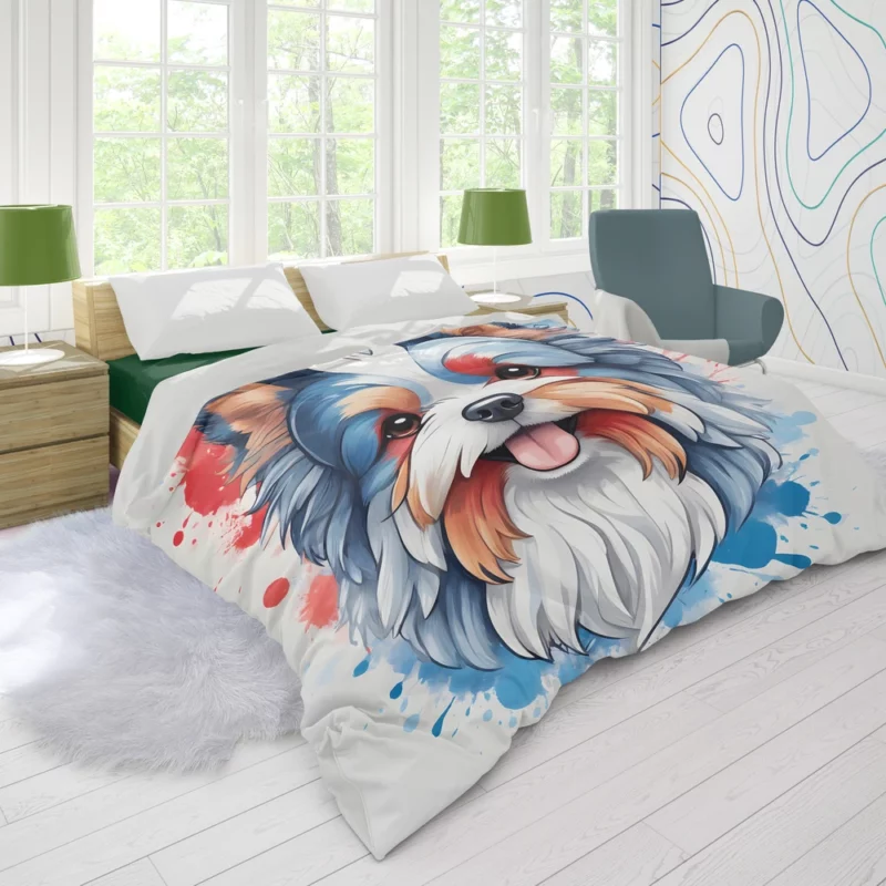 Lowchen Love Teen Gifted Joy Duvet Cover