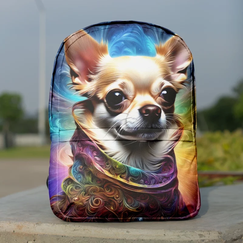 Loyal Chihuahua Companion Teen Sidekick Minimalist Backpack