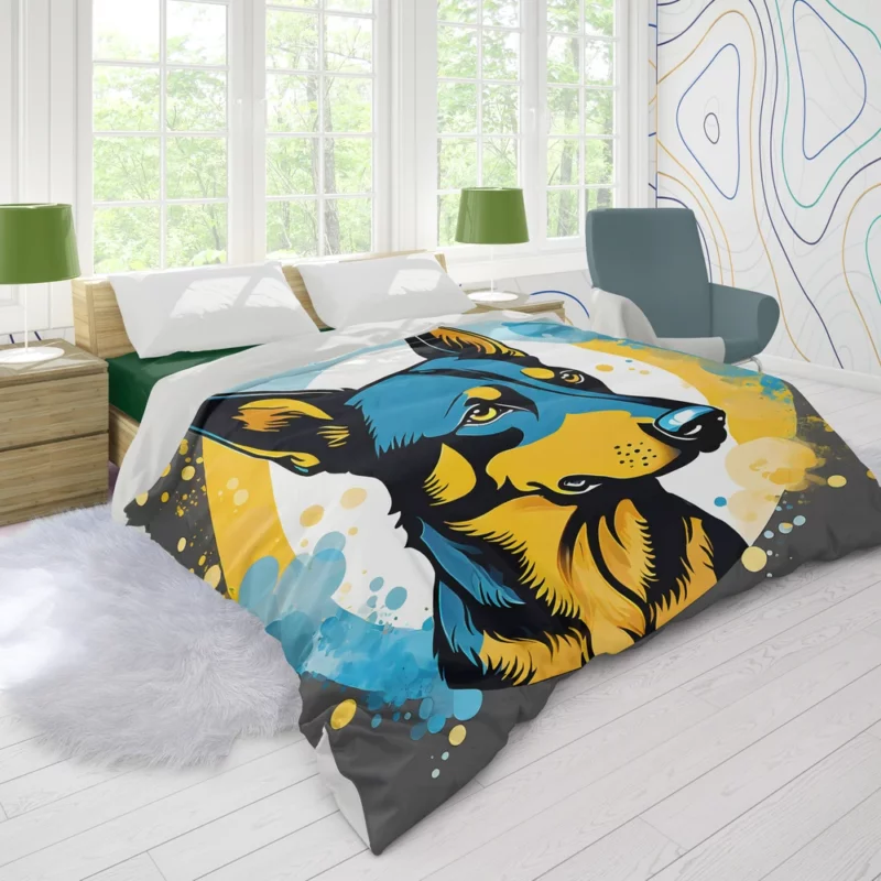 Loyal Companion Beauceron Dog Beauty Duvet Cover