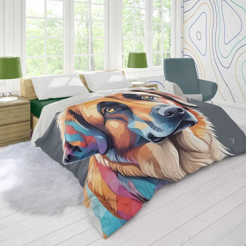 Majestic Anatolian Shepherd Dog Guardian Duvet Cover