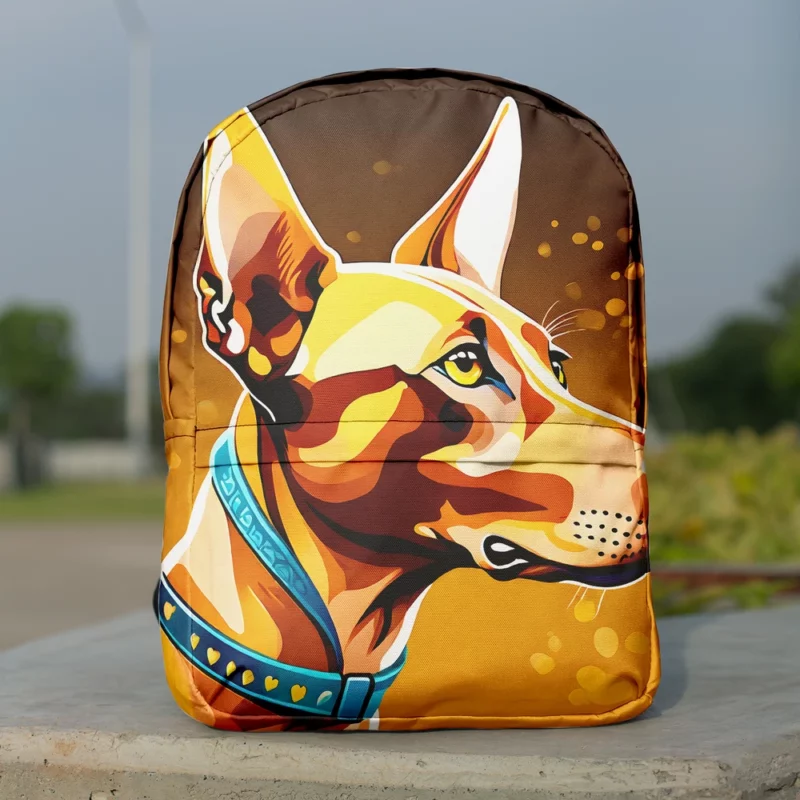 Majestic Pharaoh Hound Dog of Elegance Minimalist Backpack