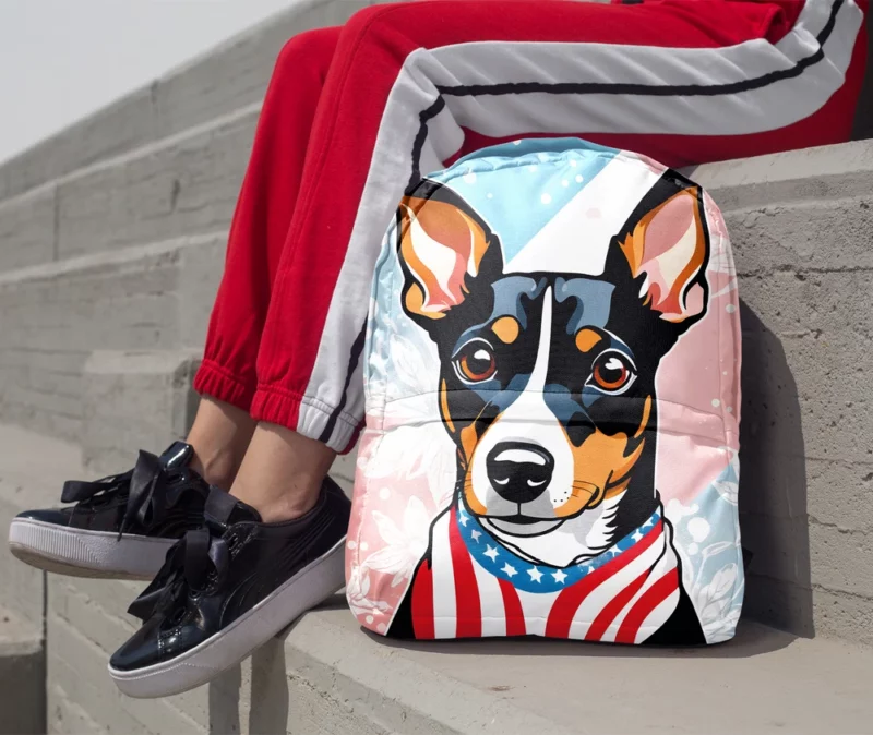 Manchester Terrier Surprise Teen Joy Minimalist Backpack 1