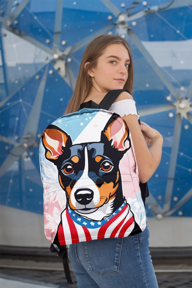 Manchester Terrier Surprise Teen Joy Minimalist Backpack 2