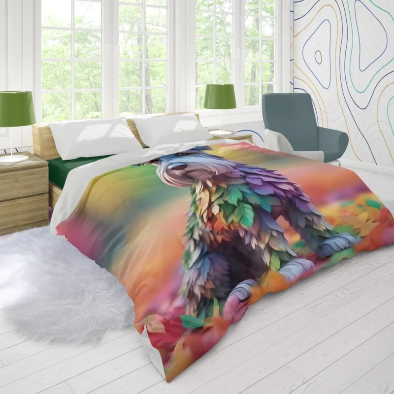 Mini Schnauzer Charm Teen Dog Gift Duvet Cover