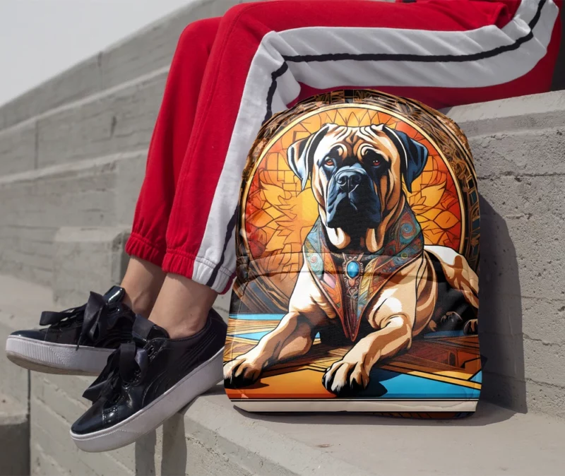Noble Bullmastiff Essence Canine Majesty Minimalist Backpack 1