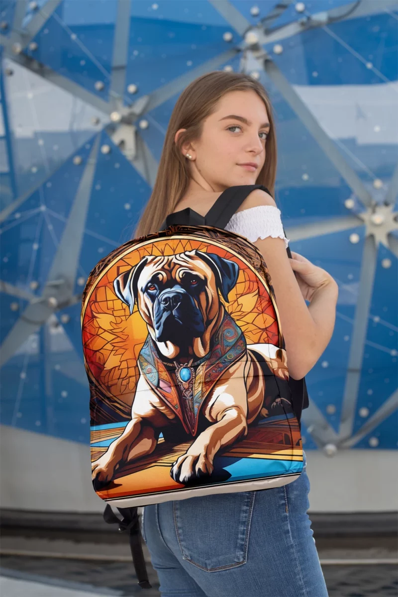 Noble Bullmastiff Essence Canine Majesty Minimalist Backpack 2