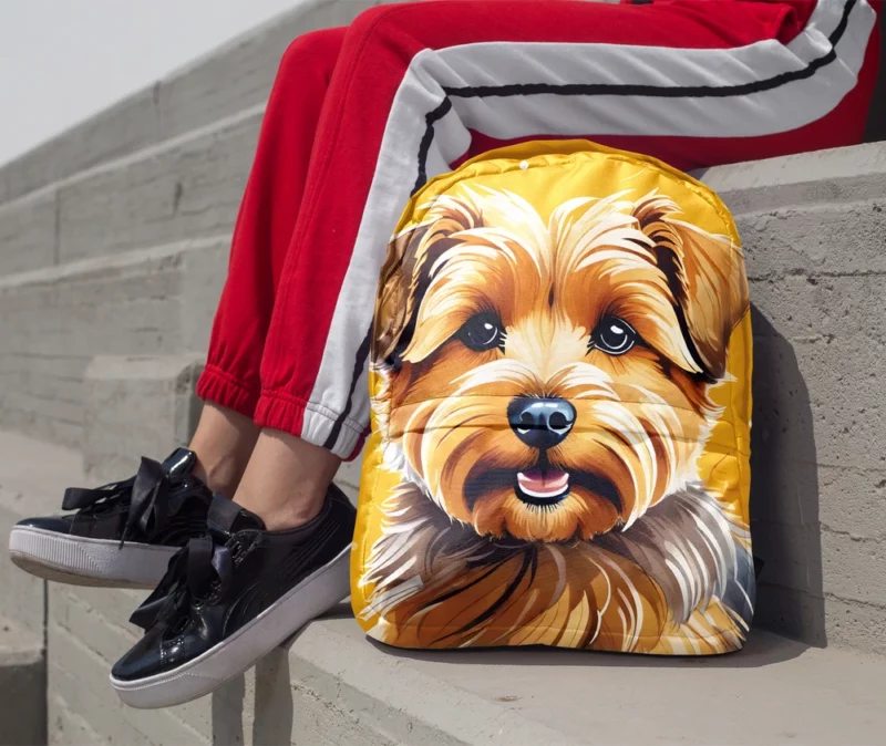 Norfolk Terrier Surprise Teen Joy Minimalist Backpack 1