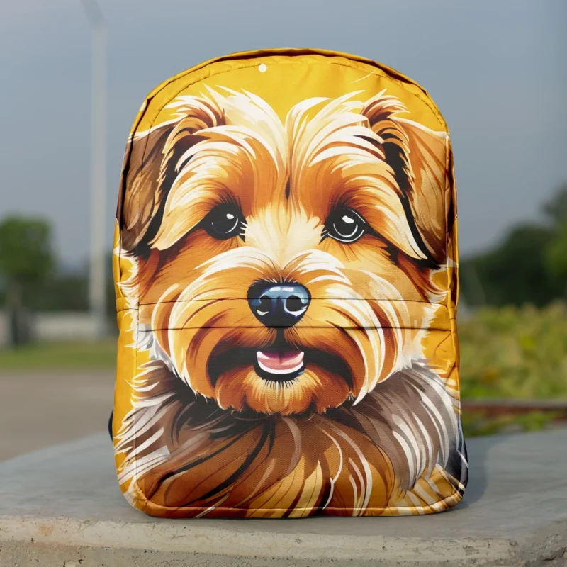 Norfolk Terrier Surprise Teen Joy Minimalist Backpack