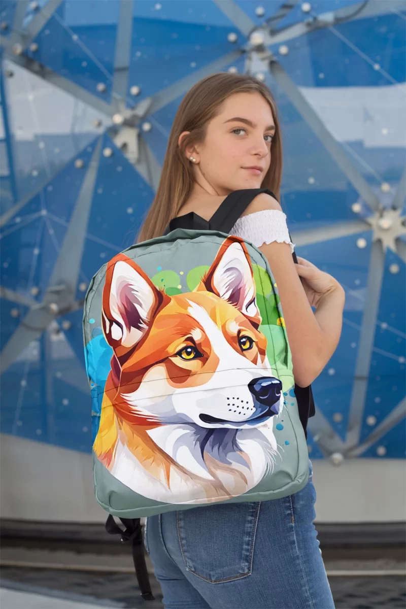 Norwegian Lundehund Love Teen Gifted Joy Minimalist Backpack 2