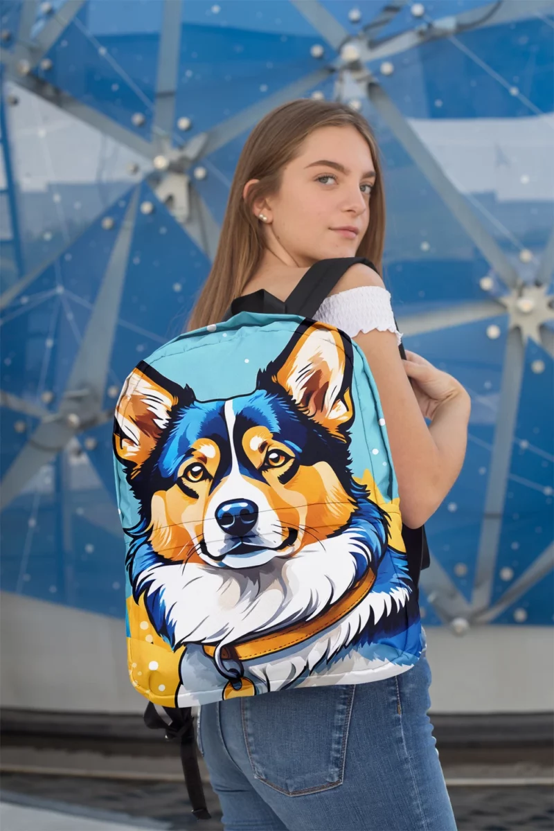 Norwegian Lundehund Surprise Teen Birthday Joy Minimalist Backpack 2