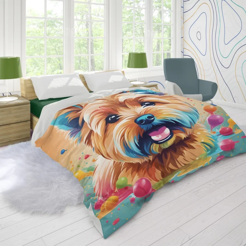 Norwich Terrier Bond Teen Companion Duvet Cover