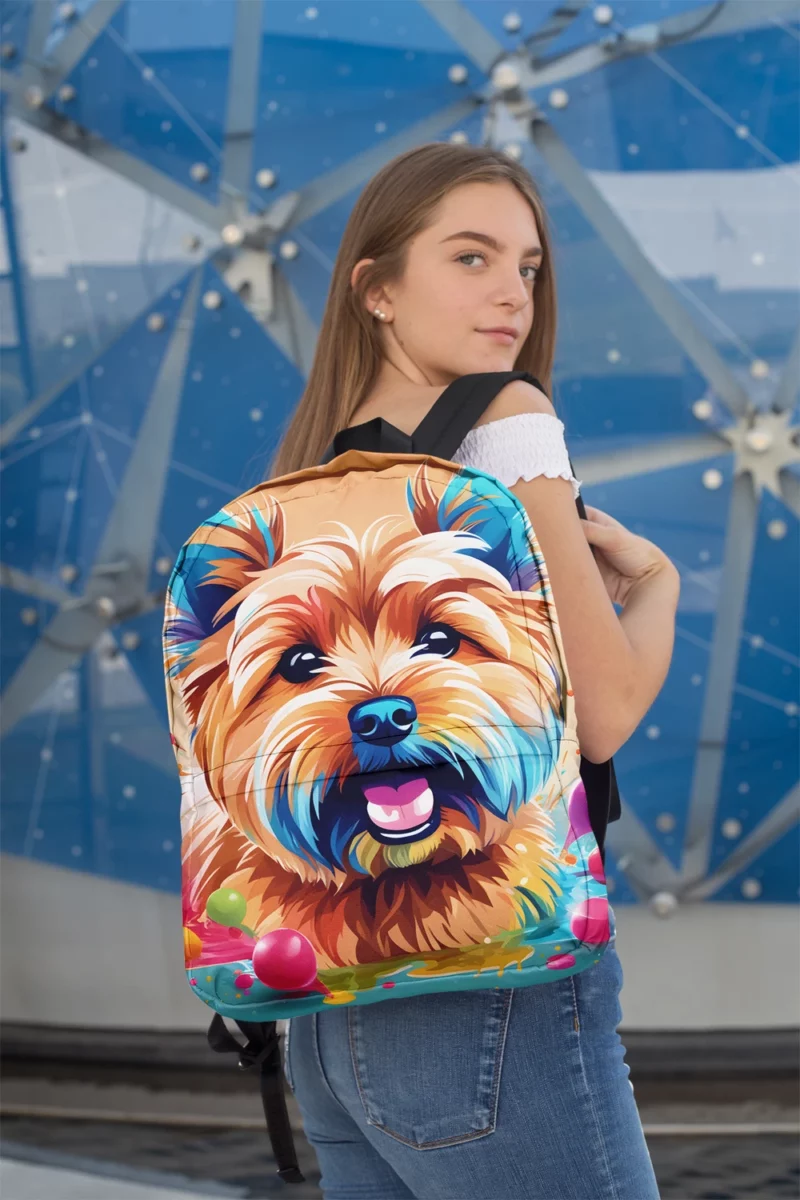 Norwich Terrier Bond Teen Companion Minimalist Backpack 2