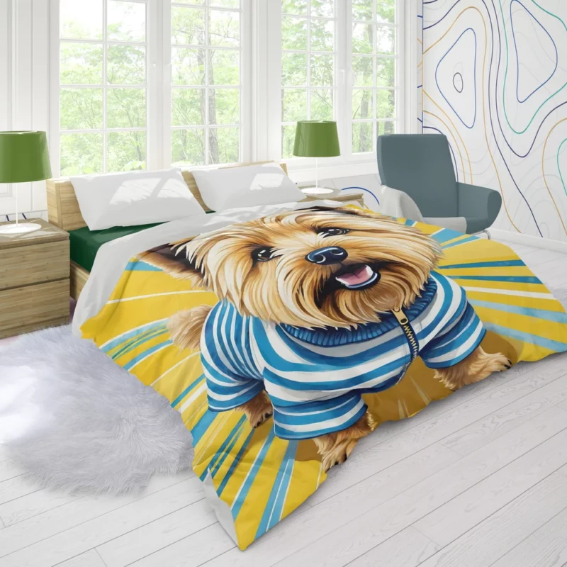 Norwich Terrier Love Teen Gifted Joy Duvet Cover