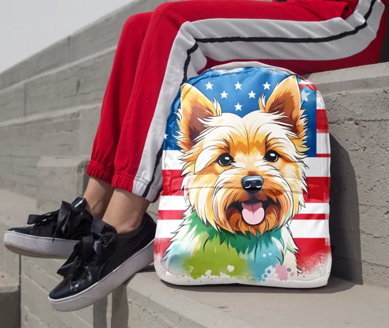 Norwich Terrier Magic Teen Joyful Gift Minimalist Backpack 1