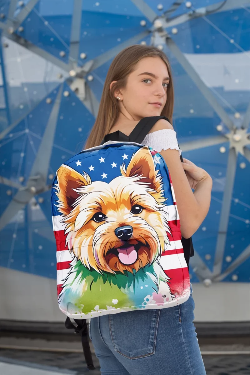 Norwich Terrier Magic Teen Joyful Gift Minimalist Backpack 2