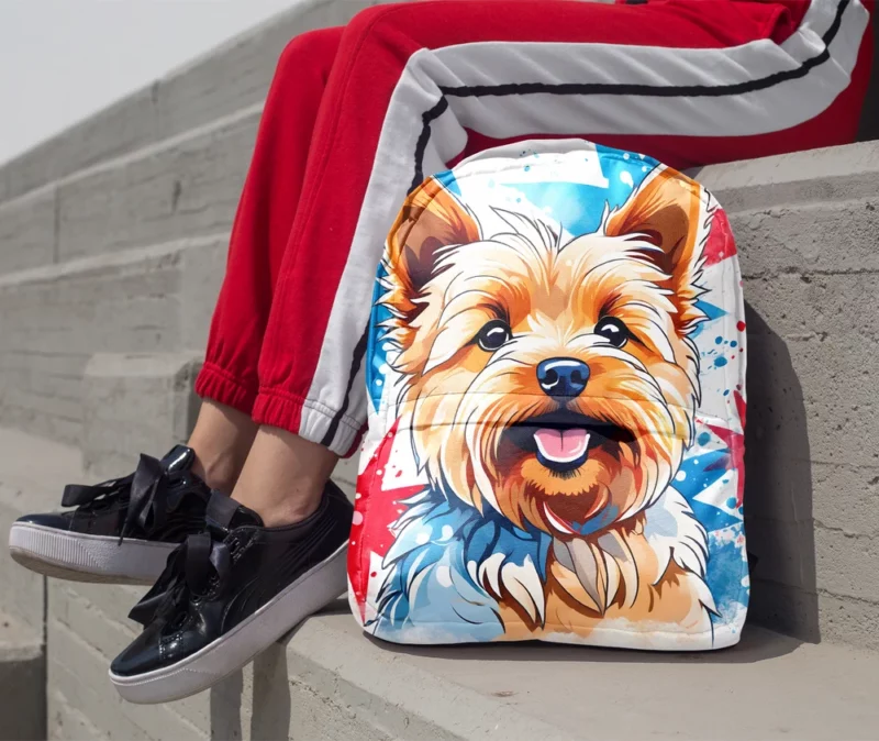 Norwich Terrier Surprise Gift Teen Birthday Joy Minimalist Backpack 1