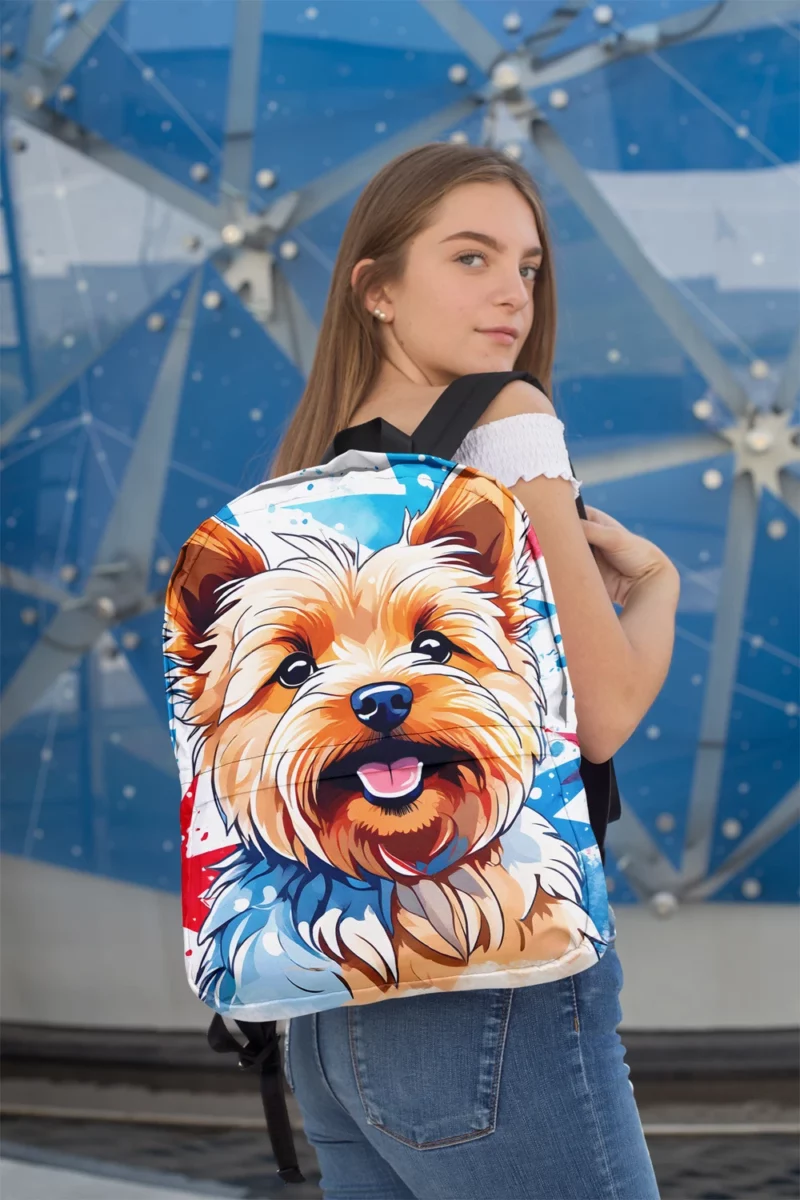 Norwich Terrier Surprise Gift Teen Birthday Joy Minimalist Backpack 2