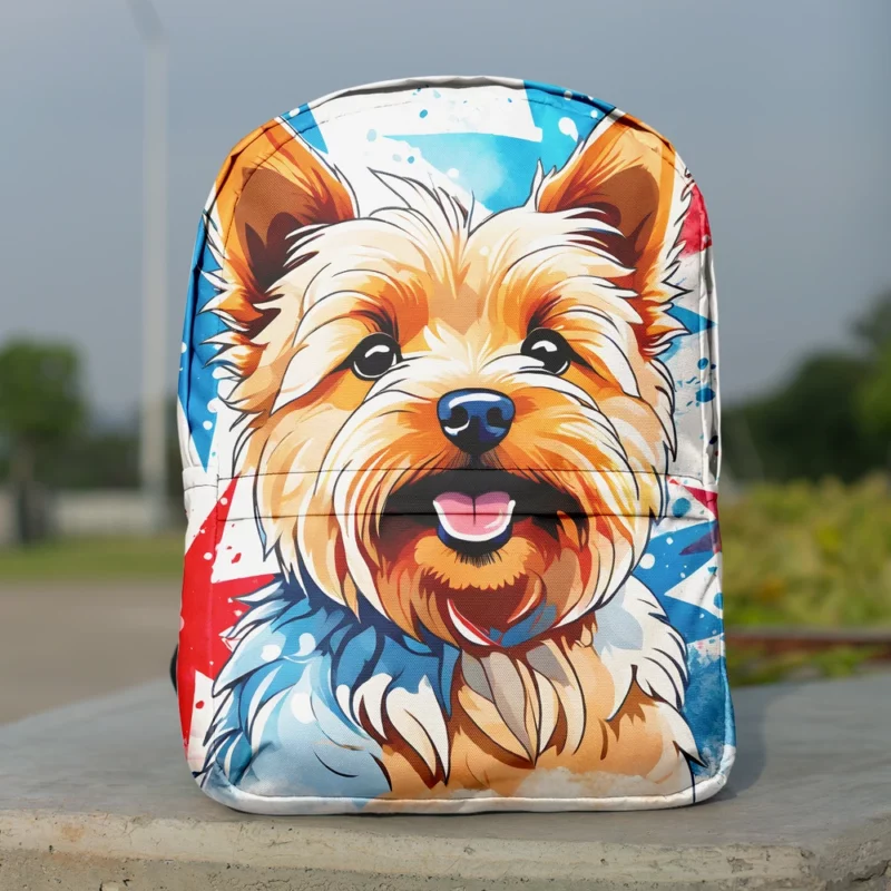 Norwich Terrier Surprise Gift Teen Birthday Joy Minimalist Backpack