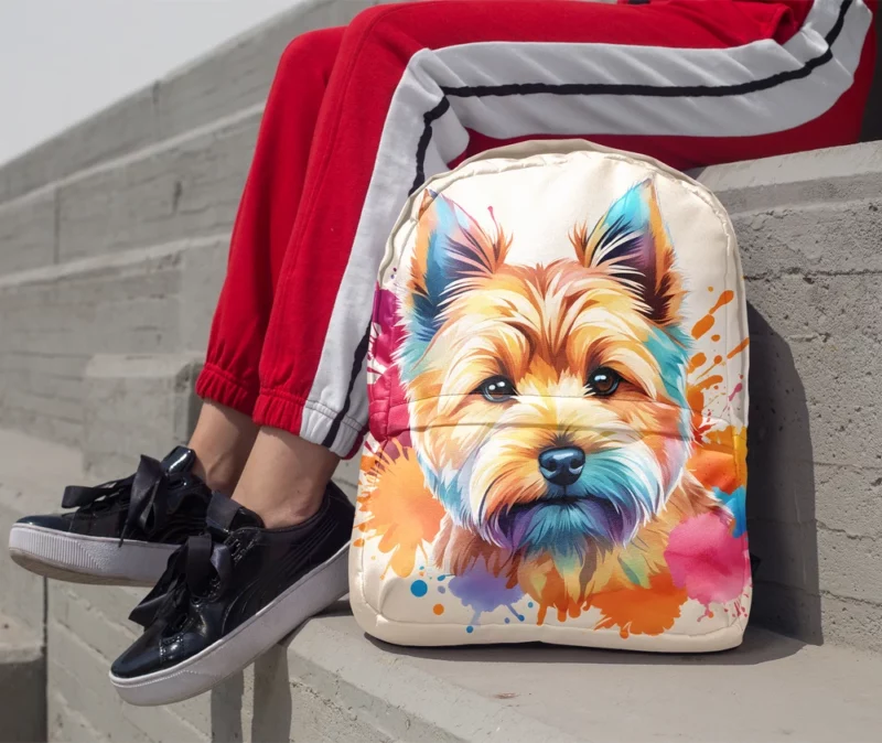 Norwich Terrier Surprise Teen Joy Minimalist Backpack 1