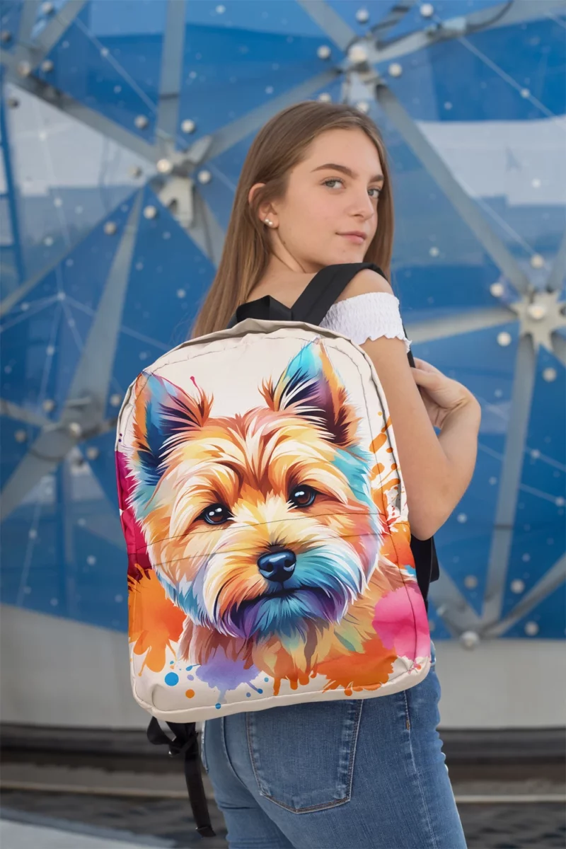 Norwich Terrier Surprise Teen Joy Minimalist Backpack 2